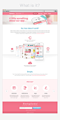 Pregnancy.hr App Teaser website on Behance