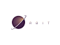 O R B I T : A logo designed for any space or technology related company.