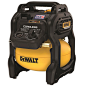 Amazon.com：DEWALT 20V MAX* 便携式无绳空气压缩机套件，2.5 加仑，140 PSI，带电池和充电器的无刷 （DCC2520T1）：工具和家居装修