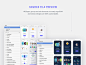 Learnr UI Kit 教育应用程序设计的光线和黑暗的主题在线课程
