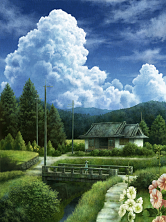 lishaCH采集到新海诚画集