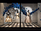 Harrods' Social Butterfly Season :    Harrods has been invaded by a swarm of blue butterflies. It's all part of their summer Social Butterfly campaign, which celebrates the Br...