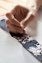 Fashion Atelier - haute couture embroidery in the making; sewing; embellishment; fashion studio // Dior: 