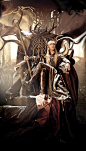 Lee as Thranduil (Hobbit: Desolation of Smaug). SO badass!