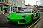 青绿色的兰博基尼AventadorLP760-2！ #跑车#
