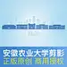 安徽农业大学地标建筑线稿剪影校园活动展板海报背景psd设计素材-淘宝网