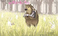 牙1986  的插画 ＨＢ－－妖精的卷发．