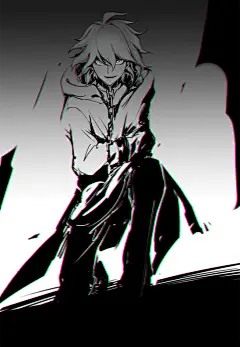 狛枝凪斗_撒呀酱__插画#动漫# #美男# #壁纸# #男神# #游戏# 