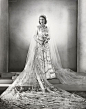 Princess Elizabeth on her wedding day, 1947.: 