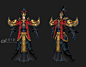 二郎神，西游记三目真君，杨戬，古代神魔妖魔神仙天兵天将 - 怪物3d模型 3dsnail模型网