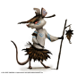 DAY 290. Mouse Warrior by Cryptid-Creations