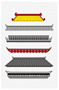 屋檐房檐古代屋檐建筑仿古建筑中式免扣元素-众图网