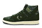 丛林迷彩/ XLarge x Converse Japan Chevron & Star XL Weapon? TG-Camo Hi 联名高筒球鞋