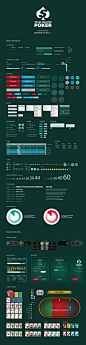 Poker ui kit betting bet Chat card chip table user casino