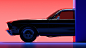 3D 3d art c4d cinema 4d design Mustang octane redshift Render styleframe