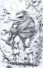 Teenage Mutant Ninja Turtles - Leonardo by Emil Cabaltierra: 