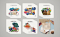 Lotte Card Calendar : Lotte Card 2015 Calendar Design Work. The calendar was designed with illustrations to show the Lotte Card benefits at a glimpse, and included monthly coupons for both practicality and fun.롯데카드 2015년 캘린더 디자인작업. 롯데카드의 혜택을 쉽게 알수 있게 일러스트