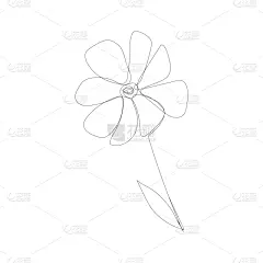 连续线图,瑞典,贺卡,背景分离,简单,细的,现代,春天,品牌名称,想法