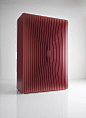 Lacquered highboard BLEND - @hormdesign #red