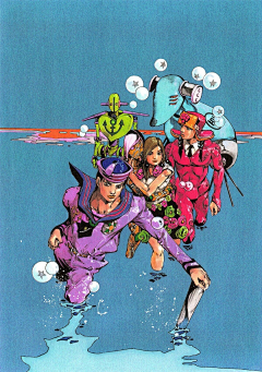梦不怎么娇采集到JOJO原画