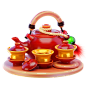 中文袖珍3D图标