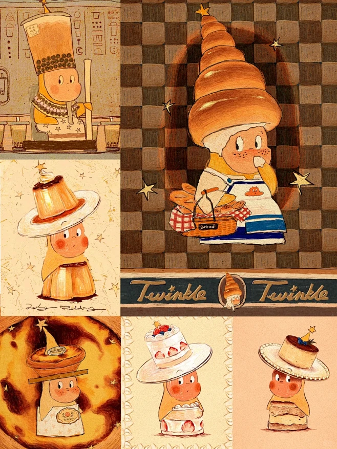 星星人美食系列合集