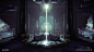 Destiny 2 - FORSAKEN - The Confluence, Kyoungche Kim : “The Confluence" is the hub station and main gateway to the secret dungeon in the Dreaming city of Destiny 2 - Forsaken expansion. <br/>I was the main world artists for mass-out, architecti