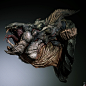 DRAGON BUST  Marmoset Viewer