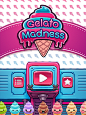 Gelato Madness : Gelato Madness is an addicting casual game for iOS and Android.Accept the challengue and fill as many Gelatos as you can!App design by FIVE BITS, INC, game art by Mario Manzanares.