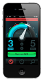 TURN ON GPS APP界面 | 点点网轻博客 - Tuyiyi - 优秀APP设计与分享联盟