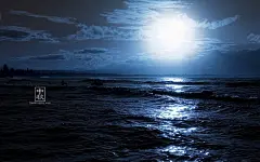 中秋壁纸 海上明月贺中秋 1920x1200