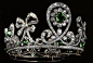 Russian diamond and emerald tiara by LexaG