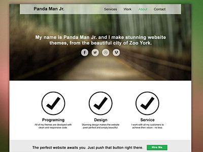 Panda Website Templa...