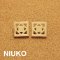 NIUKO 新款方形金属金色纽扣子大衣西服钮扣 服装设计辅料DIY纽扣-淘宝网