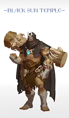 黑日神庙与冒险者