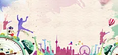 简约时尚青春开学季海报背景图 简洁 装备升级 背景 设计图片 免费下载 页面网页 平面电商 创意素材