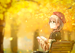 灵犀一曲诉怀殇001采集到日系插画