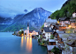 Classic view of famous Hallstatt  town by Andrii Trofimchuk on 500px