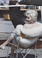 Marilyn Monroe on the set of Some Like It Hot (1959)