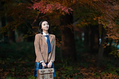 半抹灯芯采集到JK制服小姐姐-横图