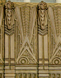 Detail of William Fox Building, 1930's Art Deco  1929 by architect Samuel Tilden Norton, 608 S. Hill Street downtown LA  Take on the LA Conservancy Art Deco Tour