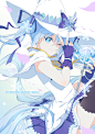 雪初音2014~（可放大）  #初音# #二次元#