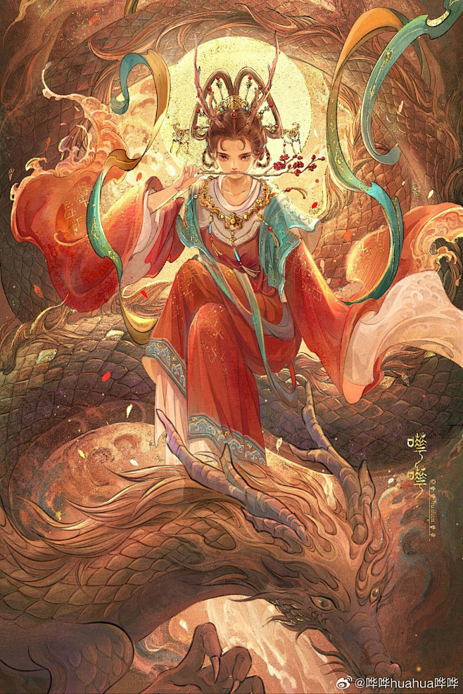 梁四公記-龍女：震澤中東海龍王女掌龍王珠...