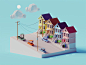 SF scene by Mohamed Chahin  Dribbble  Dribbble