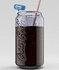 可乐罐玻璃杯：Coke Can Glass | 爱…稀奇~{新鲜:科技:创意:有趣}
