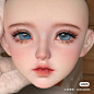 洛丽塔 bjd 娃娃 手办 女脸