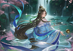 陌上尘夜采集到角色原画