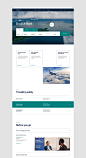 corporate design Interface UI/UX UX design Web Web designer company UI web site design