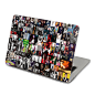 SkinAT 苹果笔记本外壳超薄贴膜Macbook Air/Pro13机身保护贴纸 原创 设计 新款 2013