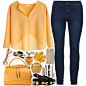 A fashion look from November 2016 featuring high waisted jeans, platform sandals and leather handbags. Browse and shop related looks.